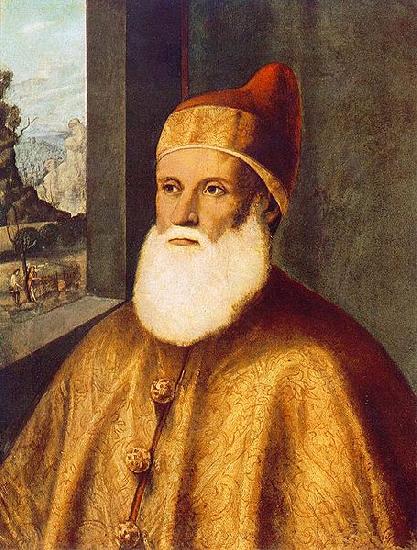 BASAITI, Marco Portrait of Doge Agostino Barbarigo oil painting picture